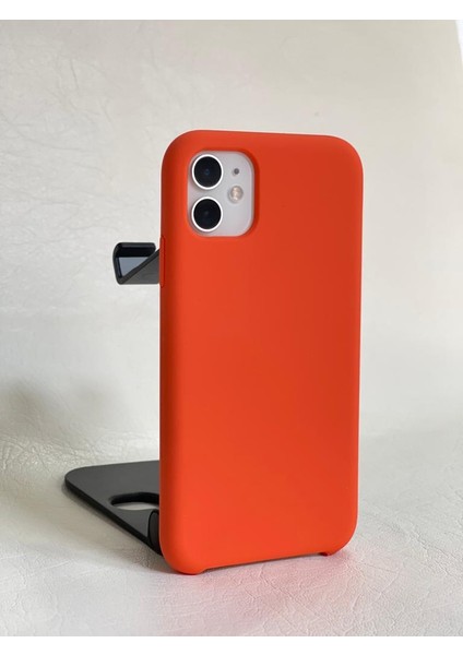 RCS Store Apple iPhone 12 Pro Turuncu Lansman Silikon Kılıf