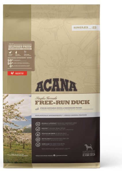Free-Run Duck Ördekli Köpek Maması 11,4 Kg