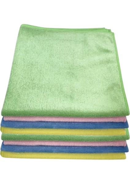 3222 Mikrofiber Toz ve Cam Bezi 40 x 40 Cm. - 8 Adet
