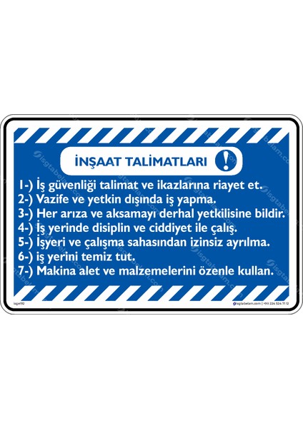 25x35 cm / Kompozit/ Inşaat Talimatları