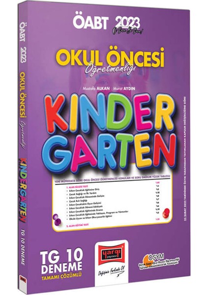 2023 ÖABT Okul Öncesi Öğretmenliği Kindergarten Tamamı Çözümlü TG 10 Deneme