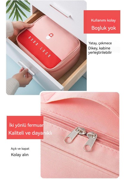 Taşınabilir Ilaç Çantası Ilk Yardım Çantası (Yurt Dışından)