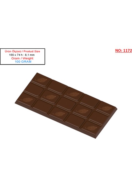 Tablet Çikolata Kalıbı