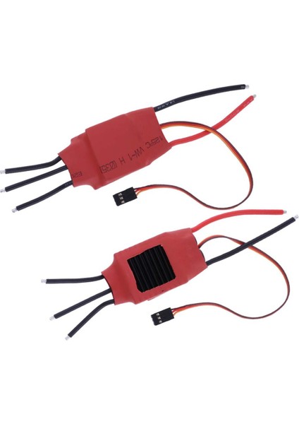 50A 50AMP 2-7s Fırçasız Esc Hız Kontrolü 5V 3A Rc Uçak Parçaları (Yurt Dışından)