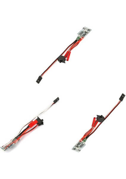 Dıy Mını Rc Için Elektrikli Fırçalı Kontrolör 3x 30A Esc Freni (Yurt Dışından)