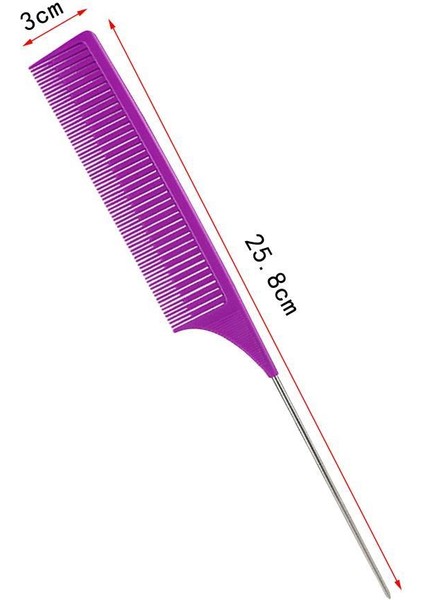 4x Yeni Ince ve Geniş Diş Bölümü Dokuma Vurgulama Saç Taraklar Boyama (Yurt Dışından) indirimleri