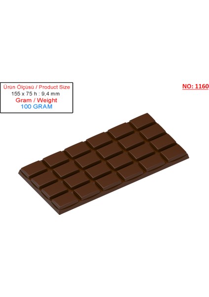 Tablet Çikolata Kalıbı fiyatları