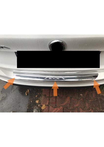 Fiat Egea Hb Arka Tampon Eşiği Paslanmaz Çelik 2015 > fiyatları