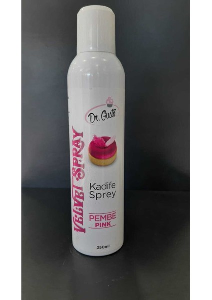 Pembe Sprey Kadife Boya 250ML Dr.gusto