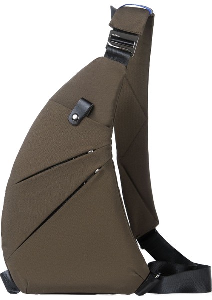 Erkek Omuz Çantası Crossbody Çanta Gündelik Göğüs Çantası (Yurt Dışından)