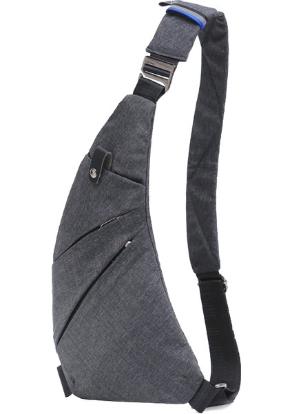 Erkek Omuz Çantası Crossbody Çanta Gündelik Göğüs Çantası (Yurt Dışından)