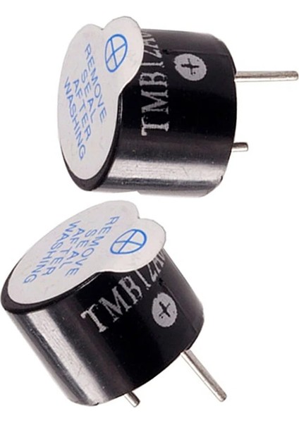 24V 12MM Aktif Buzzer - 5 Adet