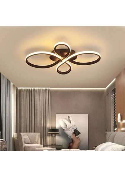 Modern Mutfak LED Salon Avize -Beyaz LED