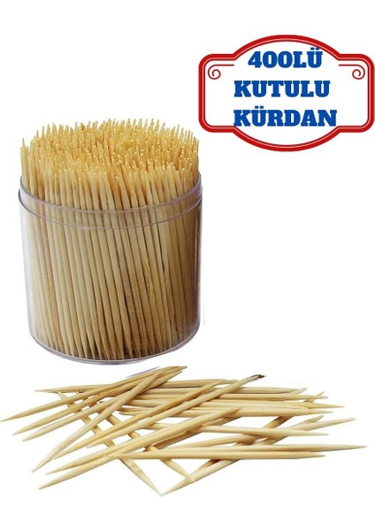 Sofly 400'LÜ Kutulu Kürdan Seti