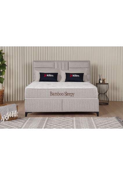 Bamboo Sleepy Set Sandıklı Baza + Başlık + Yatak fiyatları