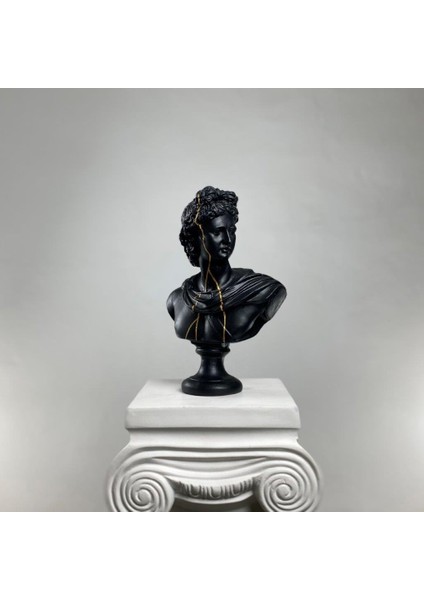 Apollo 'gold Streak' Dekoratif Heykel, Pop Art Roma Yunan Heykelleri