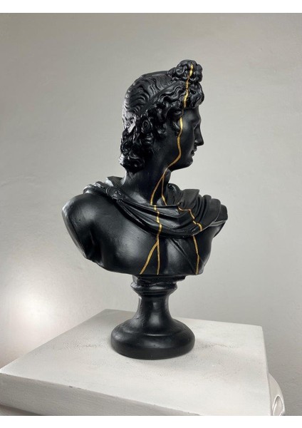 Apollo 'gold Streak' Dekoratif Heykel, Pop Art Roma Yunan Heykelleri