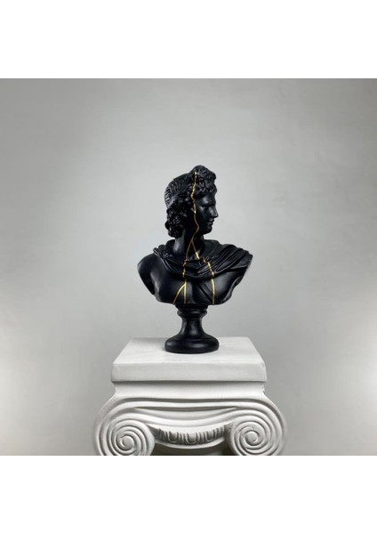 Apollo 'gold Streak' Dekoratif Heykel, Pop Art Roma Yunan Heykelleri