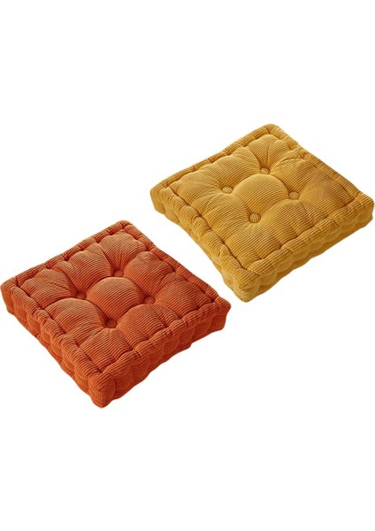 2 Koltuklu Yastık Ev Ofis Sandalye Yastık Yoga Odası Meditasyon Matı Seti (Yurt Dışından)