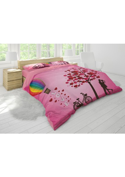 Erays Home Sevgililer Günü Çift Kişilik Nevresim Takımı