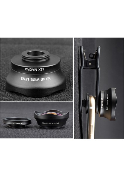 Ikisi Bir Arada 16MM Geniş Lens + 12X Makro Lens Seti (Yurt Dışından) fırsatları