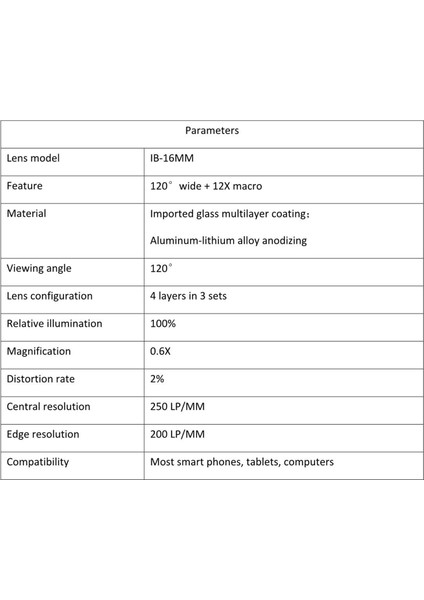 Ikisi Bir Arada 16MM Geniş Lens + 12X Makro Lens Seti (Yurt Dışından) indirimleri