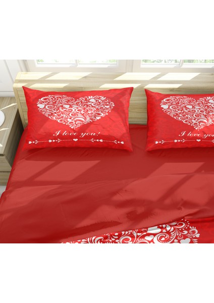 Erays Home Sevgililer Günü Çift Kişilik Nevresim Takımı