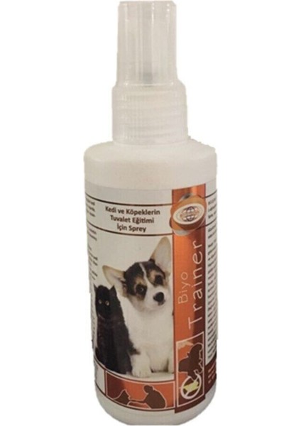 Biyo Trainer 100 ml Kedi ve Köpeklerin Tuvalet Çiş Eğitimi Için Sprey Damlası