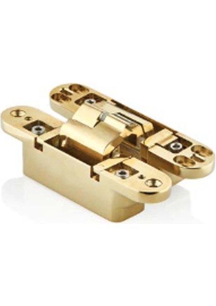 Akordiyon Menteşe Ayarlı (Sarı) 135 mm - Merkez Zamak 10.316.135