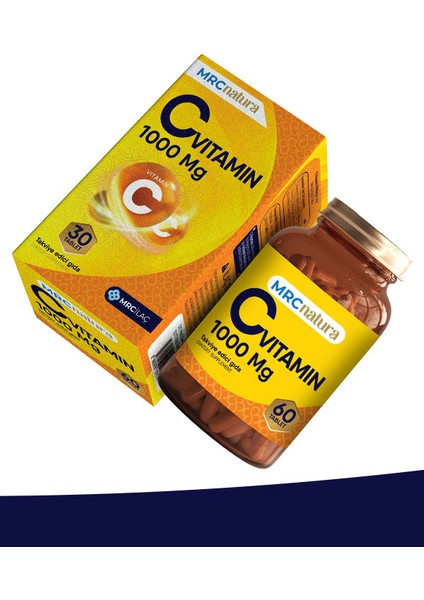 Natura C Vitamin 1000 mg 30 Tablet