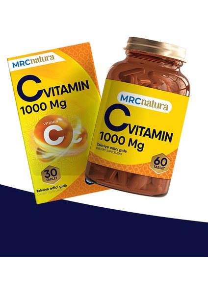 Natura C Vitamin 1000 mg 30 Tablet