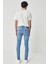 Luke Slim Tapered Fit Normal Bel Esnek Jean Kot Pantolon 5