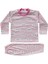 Kız Bebek Bulut Desenli Alt Üst Pembe 2'li Pijama Takım 1