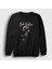 Unisex Siyah Unreleased Bob Dylan Sweatshirt 1