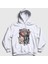 Unisex Beyaz Tengen Uzui Anime Demon Slayer Kimetsu No Yaiba Kapüşonlu Sweatshirt 1