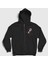 Unisex Siyah Muzan Kibutsuji Anime Demon Slayer Kimetsu No Yaiba Fermuarlı Kapüşonlu Sweatshirt 1