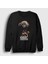 Unisex Siyah Champion Ufc Khabib Nurmagomedov Sweatshirt 1