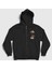 Unisex Siyah Champion Ufc Khabib Nurmagomedov Fermuarlı Kapüşonlu Sweatshirt 1
