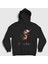 Unisex Siyah Edward Bella Twilight Kapüşonlu Sweatshirt 1