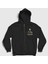 Unisex Siyah Take Over Ufc Conor Mcgregor Fermuarlı Kapüşonlu Sweatshirt 1