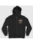 Unisex Siyah Time Ufc Khabib Nurmagomedov Fermuarlı Kapüşonlu Sweatshirt 1