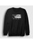 Unisex Siyah Eren Yeager Flowers Anime Attack On Titan Sweatshirt 1