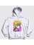 Unisex Beyaz Giorno Giovanna Anime Jojo Kapüşonlu Sweatshirt 1