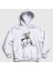 Unisex Beyaz Real Madrid Futbol Cr7 Cristiano Ronaldo Kapüşonlu Sweatshirt 1