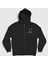Unisex Siyah Reverse Shot Rövaşata Cristiano Ronaldo Fermuarlı Kapüşonlu Sweatshirt 1