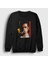 Unisex Siyah Tyler Durden Brad Pitt Fight Club Sweatshirt 1