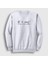 Unisex Beyaz Energy Milk Coffee Science Albert Einstein Sweatshirt 1