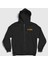 Unisex Siyah Hardcode Developer Yazılımcı Fermuarlı Kapüşonlu Sweatshirt 1