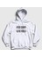 Unisex Beyaz Send Nudes Katlamalı Gizli Yazılı Kapüşonlu Sweatshirt 1