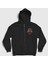 Unisex Siyah Dream On Aerosmith Fermuarlı Kapüşonlu Sweatshirt 1
